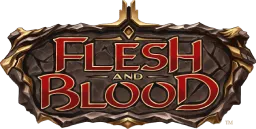 Flesh and Blood Trading Card Game logo